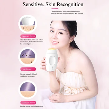 

Body Laser Hair Removal Instrument Painless Quickly Remove Hair Portable Handheld Electric Permanent Hair Removal Machine