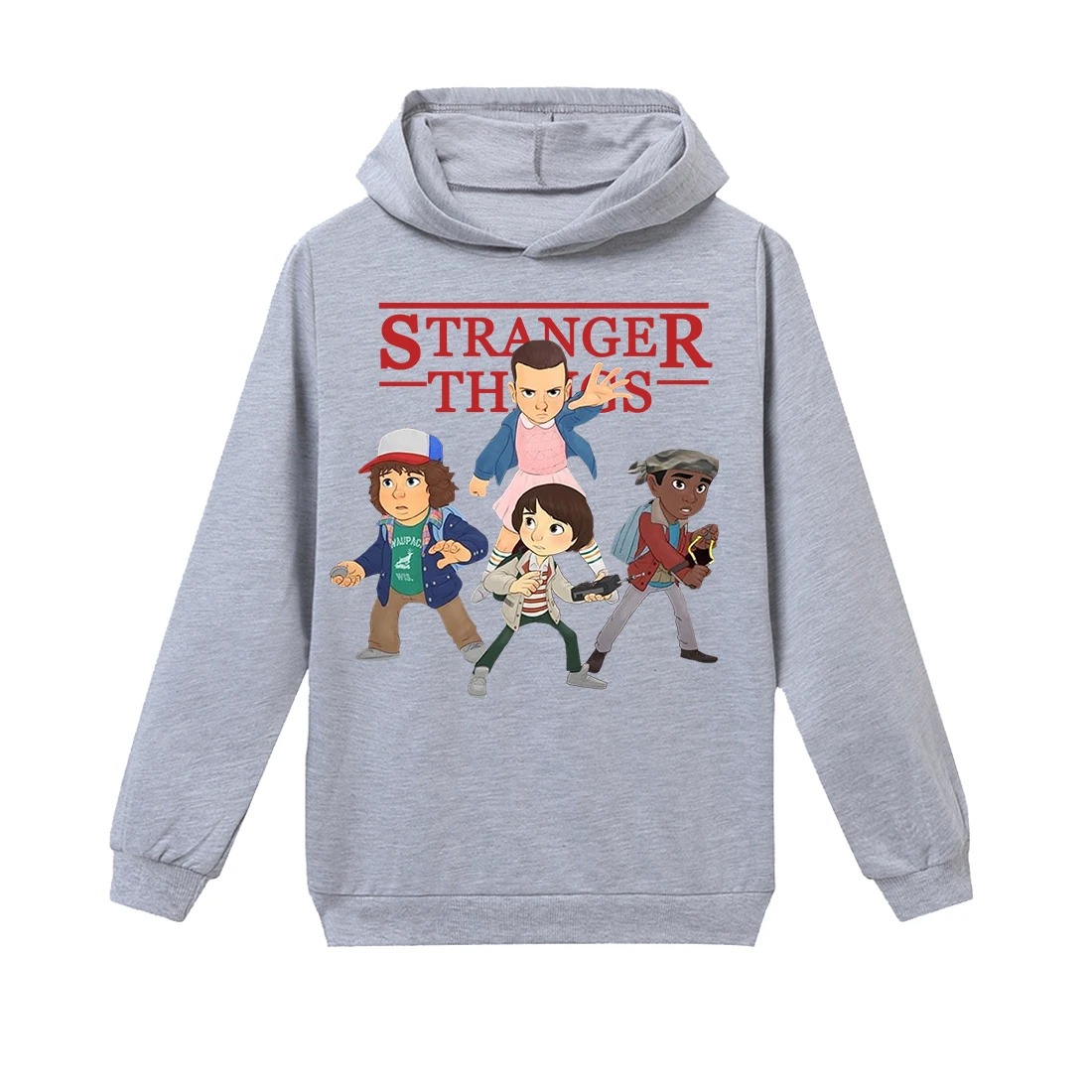 Stranger things niños camiseta niño sudaderas con capucha niñas Camisetas Camiseta manga larga garcon de bebé niños abrigo | - AliExpress
