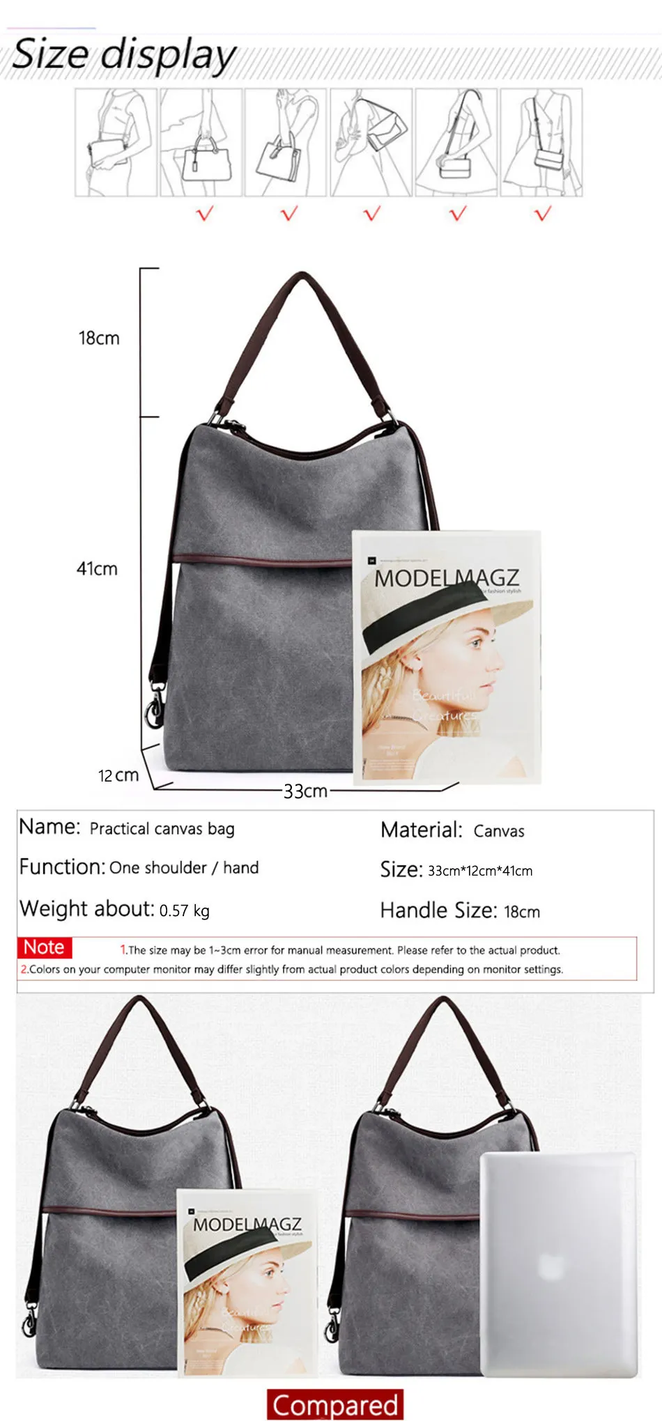 Designer Canvas Handbags Leisure Crossbody Bags for Women 2020 New Handbags Women Sac A Main Multifunction Lady Shoulder Bags