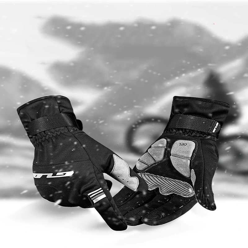 

GUB Touchscreen Winter Cycling Gloves Windproof Outdoor Sport Ski Gloves For Bike Bicycle Scooter Motorcycle Warm Glove
