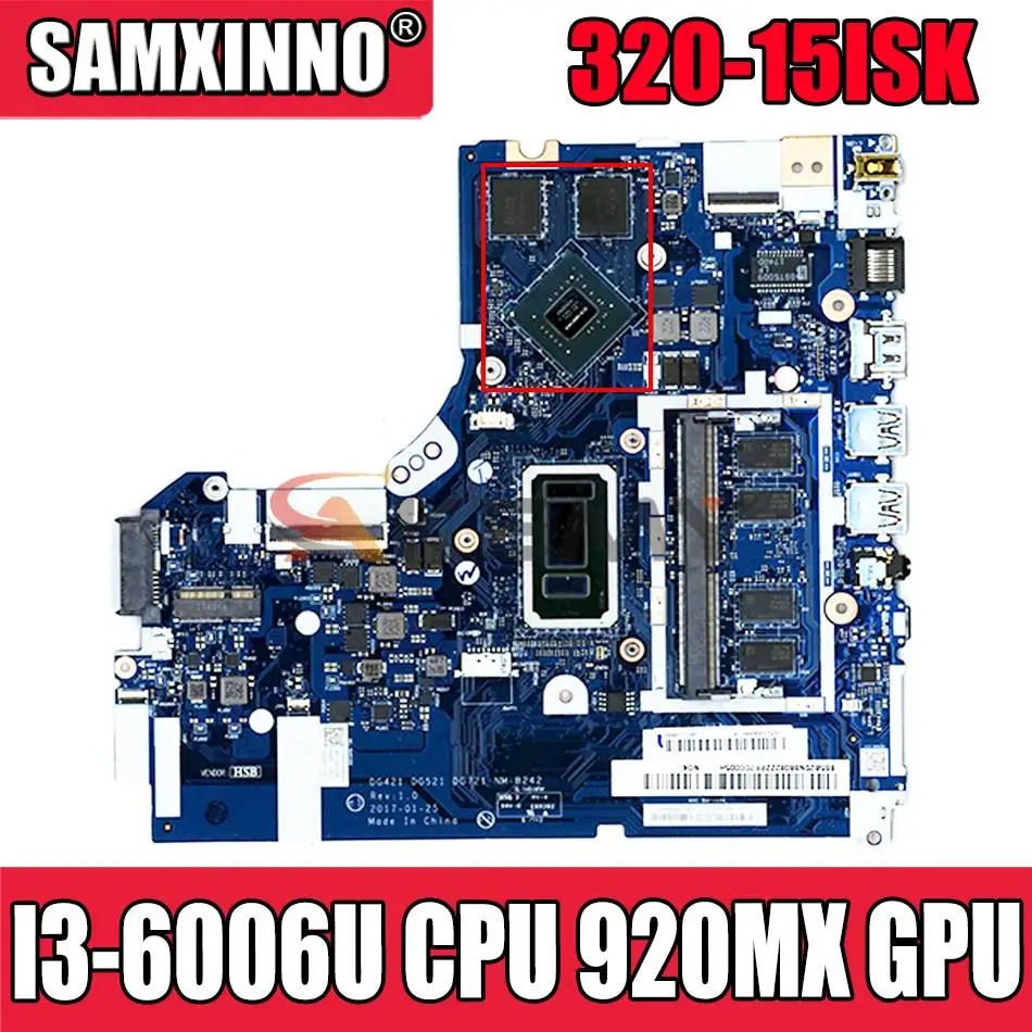 Материнская плата AKEMY DG421 DG521 DG721 для ноутбука Lenovo 320-15ISK | Компьютеры и офис