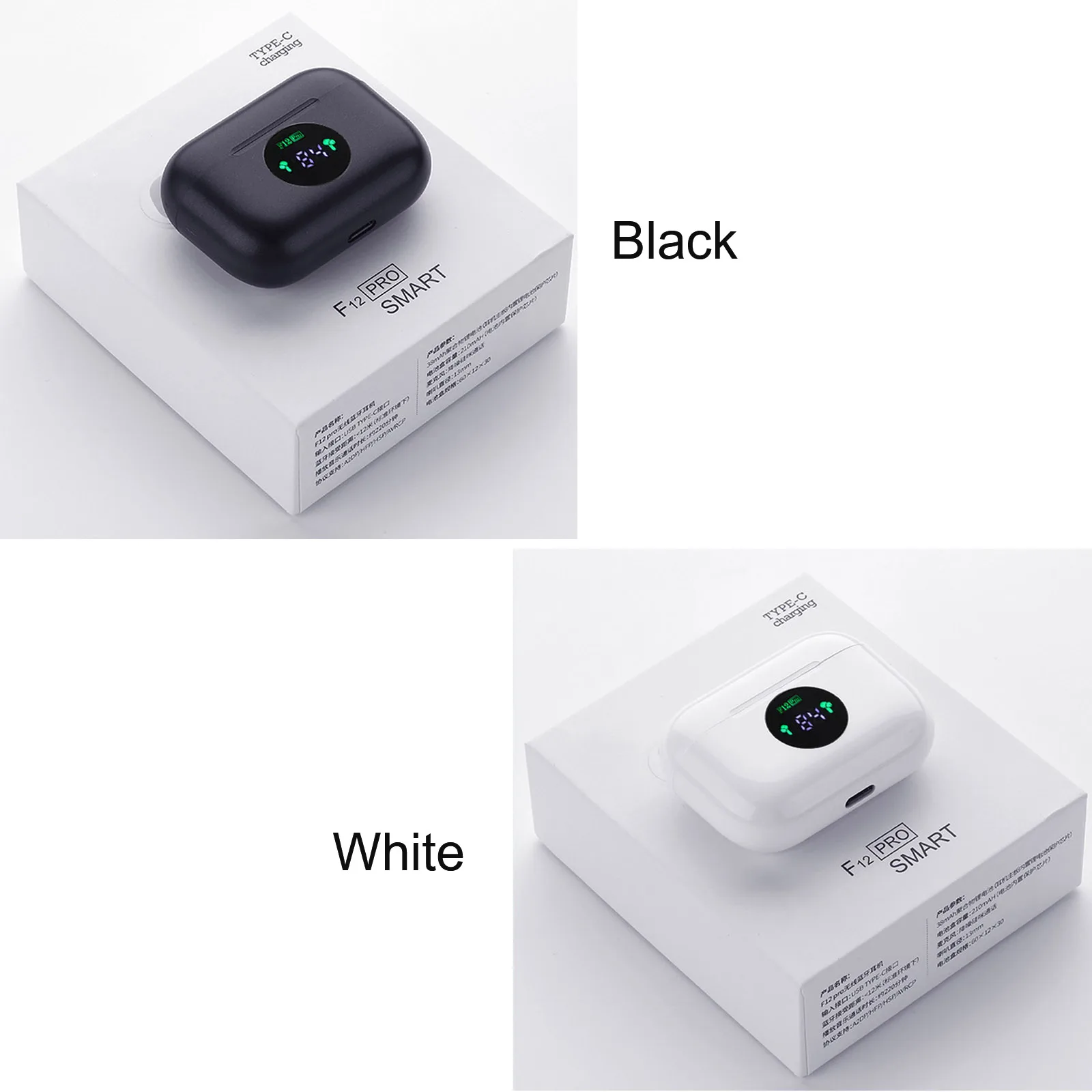 Original New i68 TWS Wireless Headphones LED GPS Display Headset Stereo Earbuds Touch For All Smart Phone