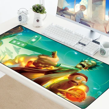 

Large Gaming Mouse Pad Anime Mousepad Locking Edge Office Notbook Desk Pc Gamer Mats Computer Keyboard Desk Mat