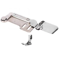 F503 Cambered Hemmer, Industrial Sewing Machine Double Fold Spring Type Hemming Attachment, Hem Binder Adjustable Bias Binder 1