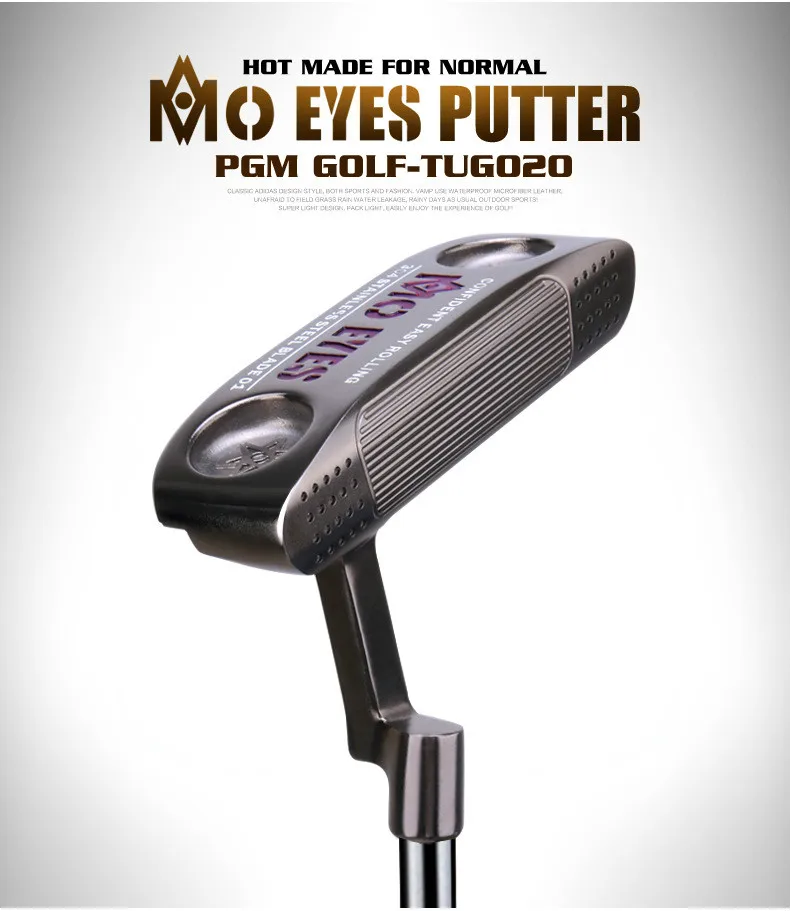 Rifle Gun color Расширенный MOEYES Golf Putter профессиональный гольф-клуб Тяговый стержень Шея 304 железное Литье Производство(прибыло 3-7 дней DHL бесплатно - Цвет: Rifle Gun color