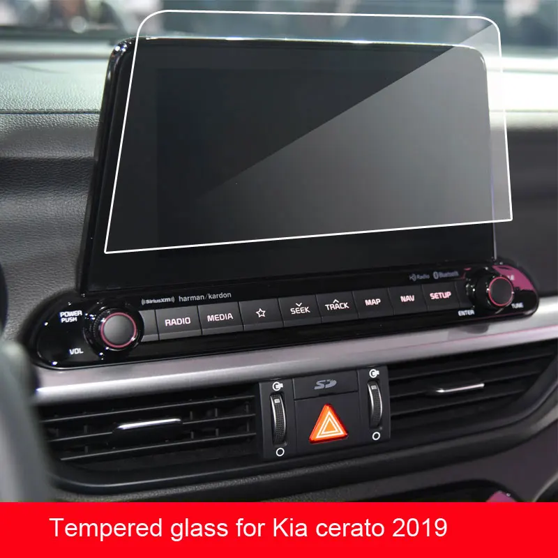 Защитная пленка из закаленного стекла 9H для Kia cerato 2019 автомобильный навигатор