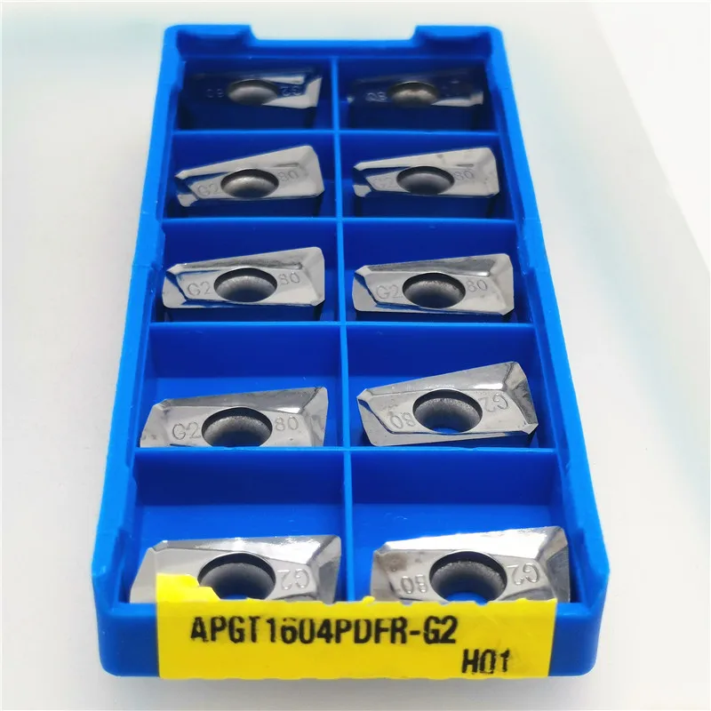 10PCS APGT1604PDFR G2 H01 APGT1604 G2 H01 turning tool lathe cutter milling cutter CNC cutting tool