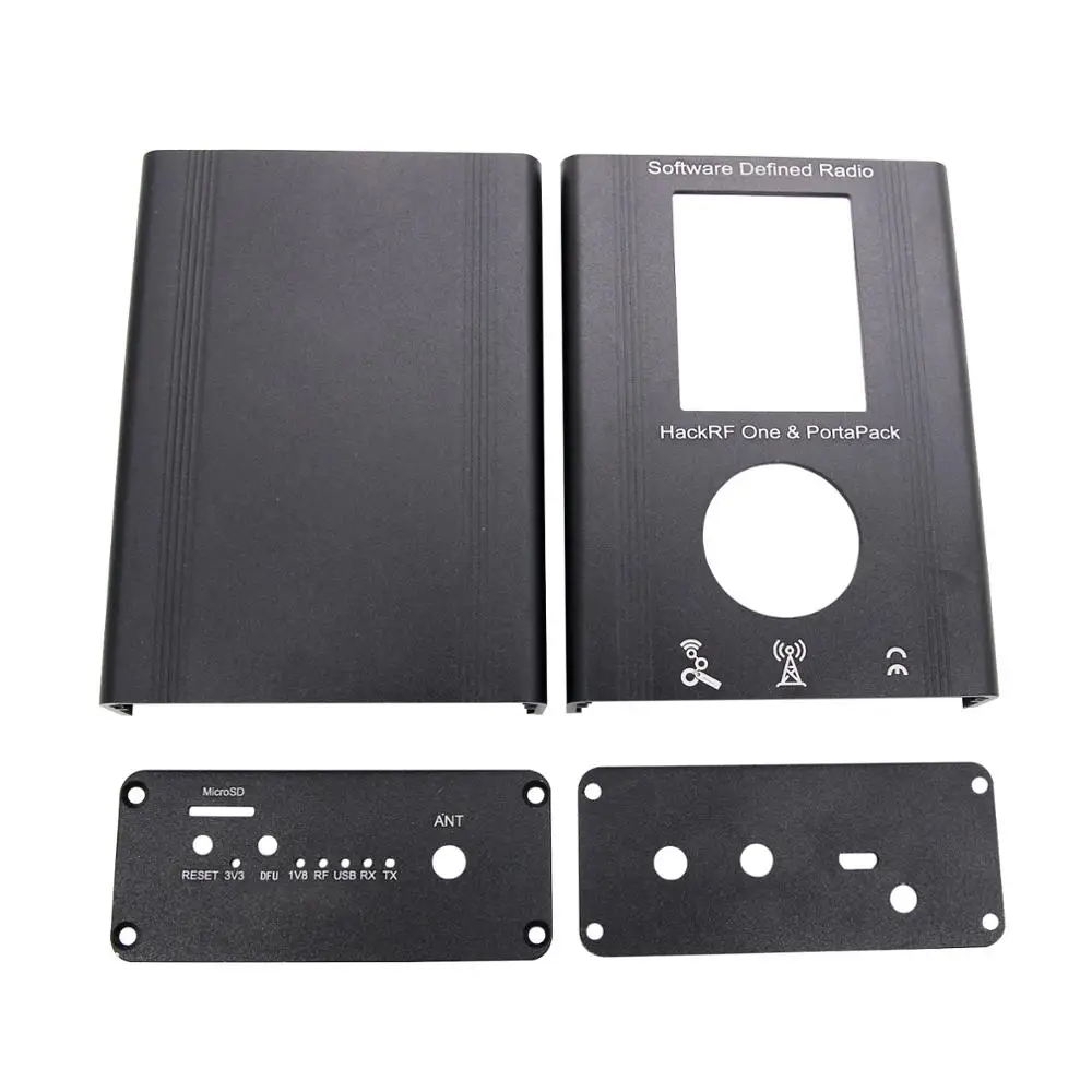 TZT PortaPack для HackRF One SDR макетная плата с 0.5PPM TCXO портативная + Корпус|Голосовые модули