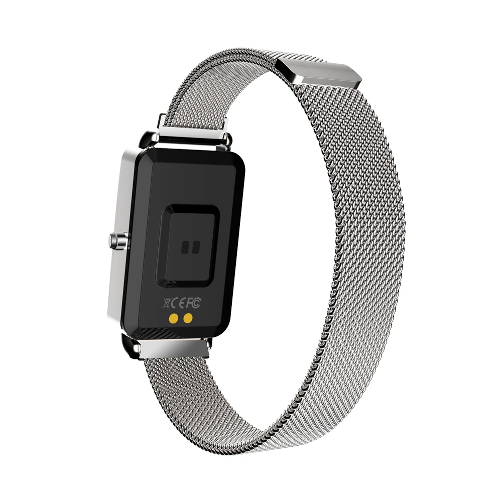 Lady Smartwatch Gift Bracelet Women with Diamend Bluetooth Sports Android iOs Best Christmas Present Gold Purple Silver