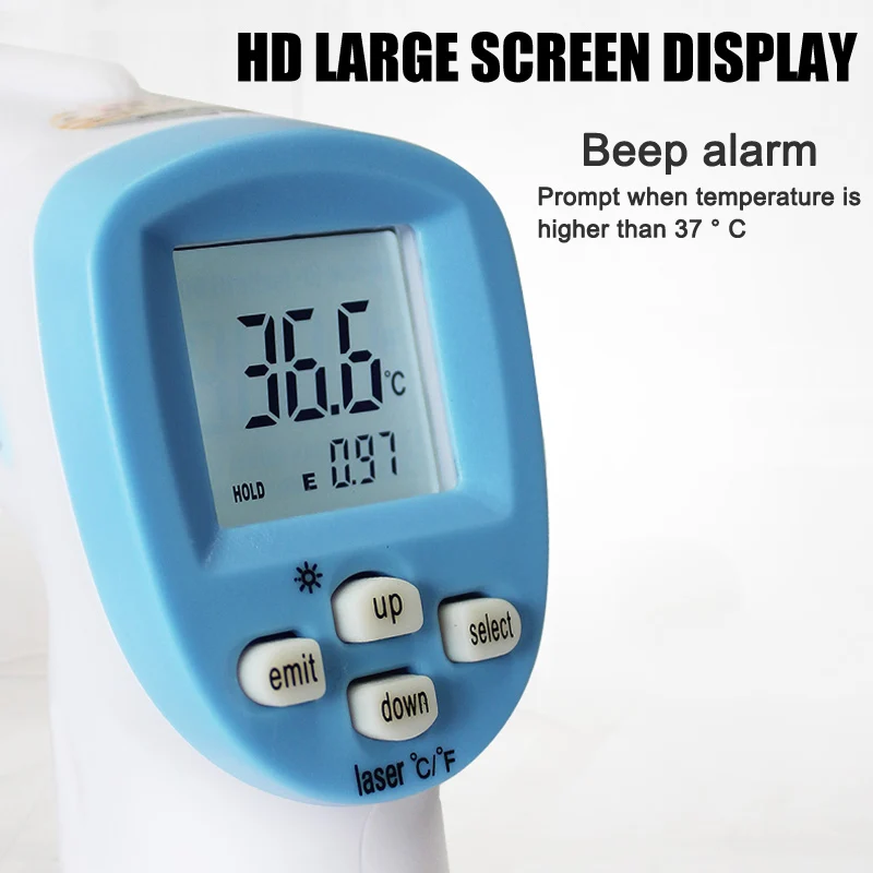 

Infrared Thermometer No-contact Digital Thermometers for Forehead Temperature Meter Measuring UYT Shop