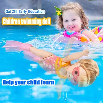 

Waterproof Swimming Doll Kid Toy Swimming Water Doll Electric Dolls Joint Movable Dolls Best Gift Toy For Children