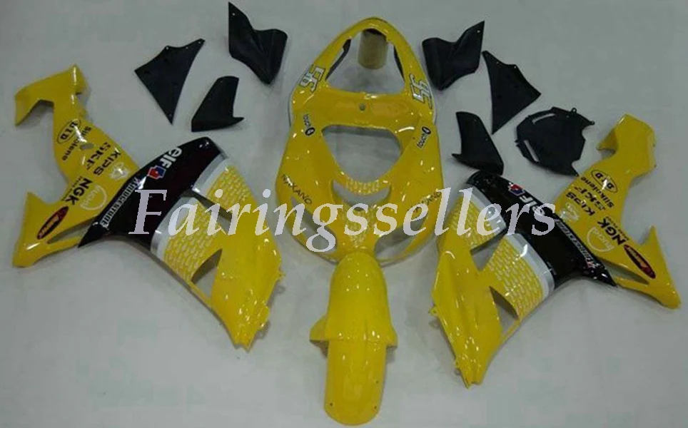 Kawasaki ZX 10R Yellow Black No