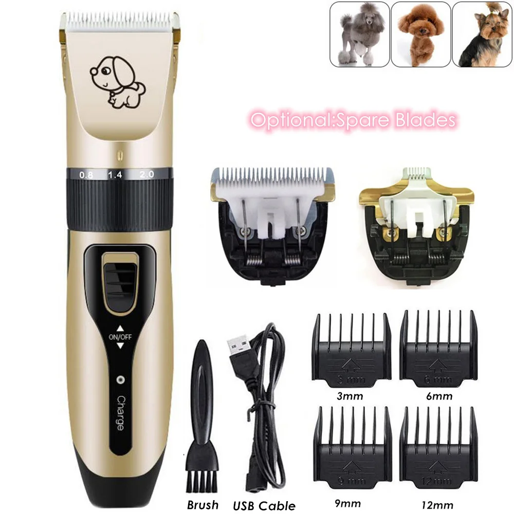 Electrical Dog Hair Trimmer Pet Hair Remover Haircut Machine