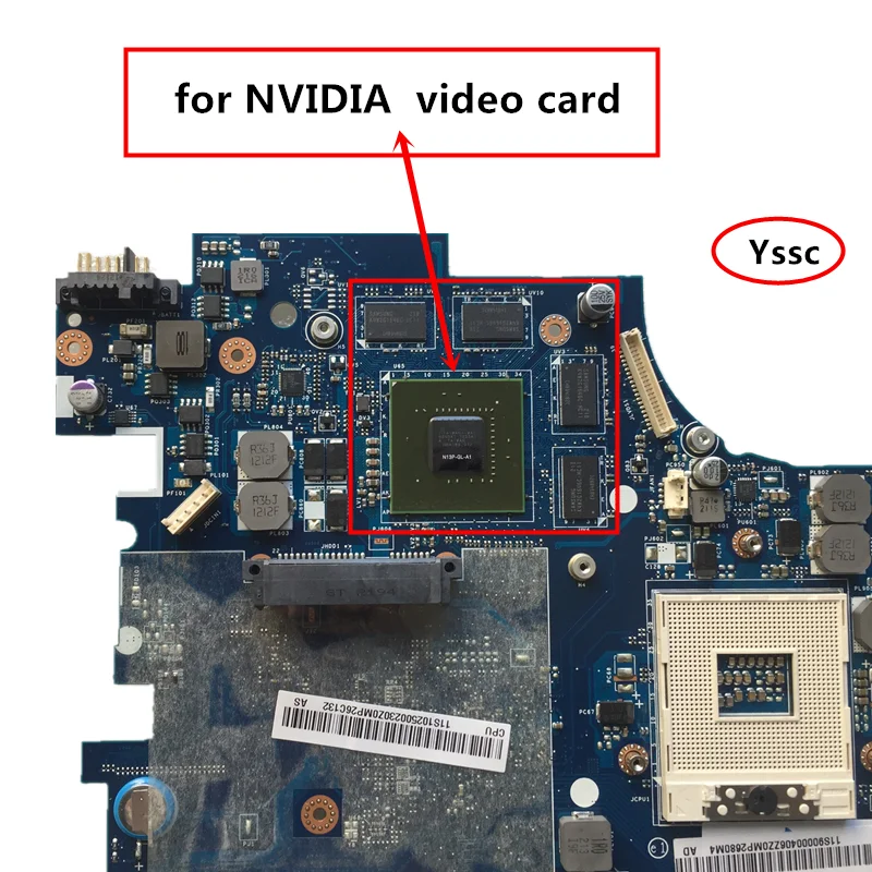 Бесплатная доставка LA 7983P материнская плата для ноутбука Lenovo G780 Материнская HM76