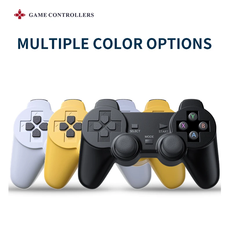 2.4GHZ Controller Gamepad Wireless Joystick Joypad For PSP/N64/PS1 ​Video Game Console For Super Console X Pro/ PC /TV Box