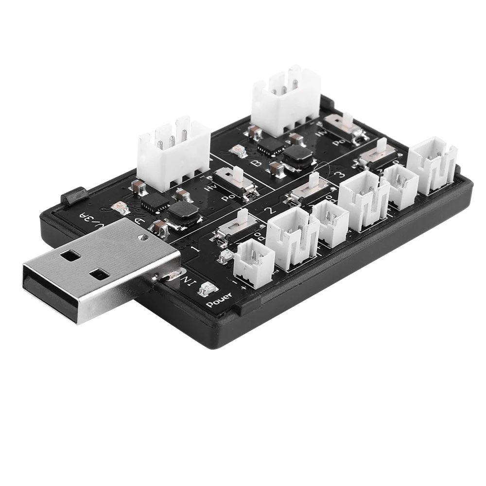 Rcharlance U5 1-2S LiPo LiHV зарядное устройство с usb-портом MCPX MCX JST-PH 2,0 Molex 1,25 RC запчасти для зарядки RC Дрон батарея
