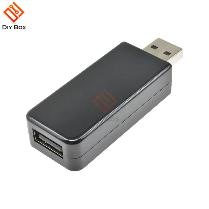 Амперметр Вольтметр прямая версия трехбитного USB измерительного инструмента для измерения напряжения тока двойной красный и синий