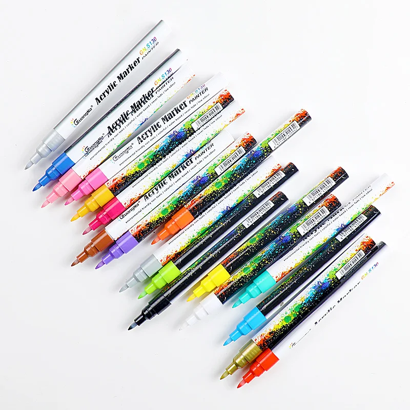 Koop uw Acrylmarker Nassau set à 10 kleuren | BGB Office Solutions