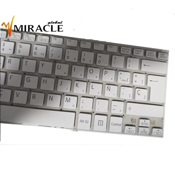 

Repair You Life New Spanish keyboard For Sony Vaio SVF1421S1E SVF1421TST SVF1421UST SVF1421V1E white with Original accessories