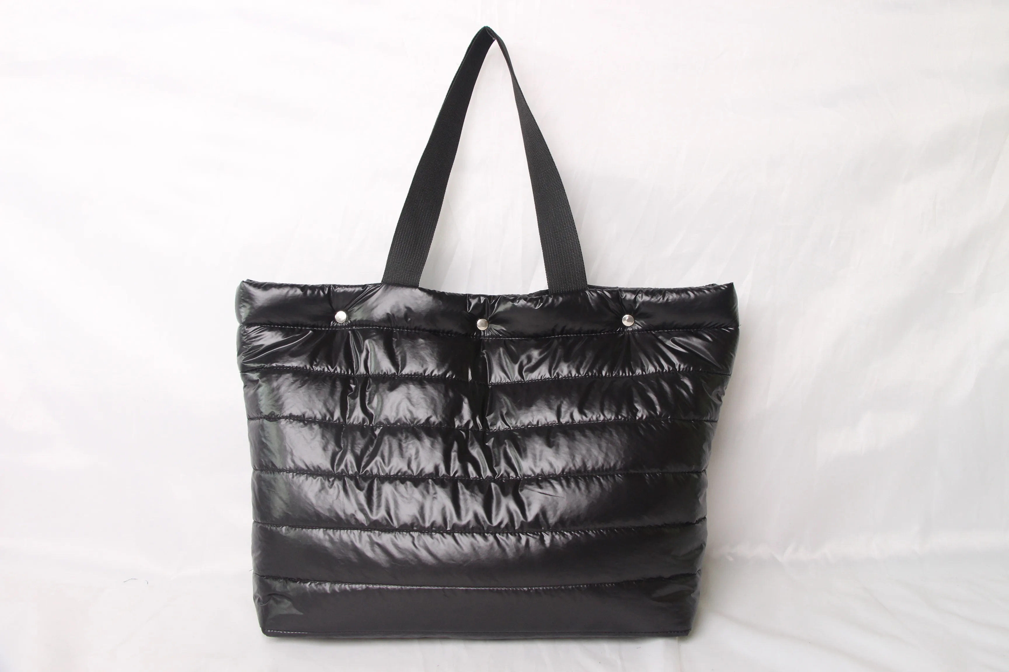 puffy tote bag