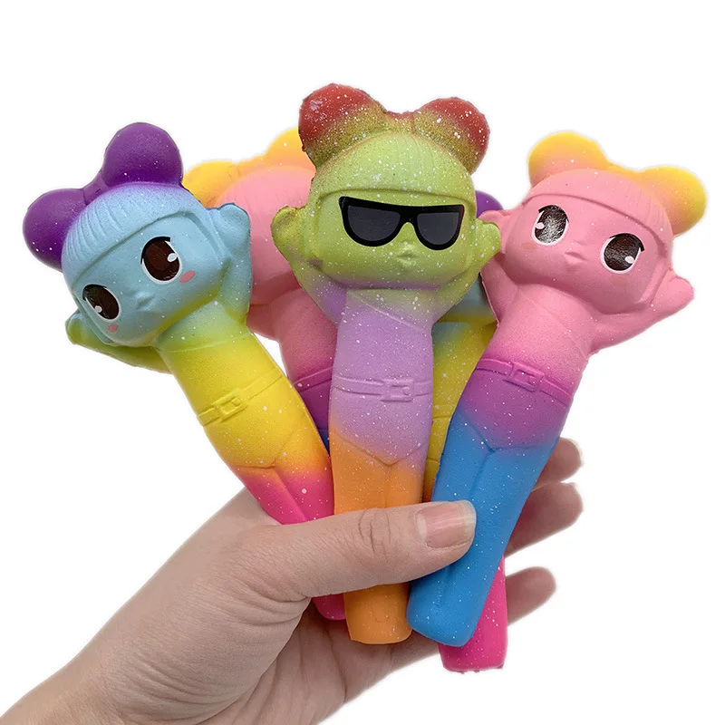 Ручка Memory Foam Pen мягкая ручка канцелярская ручка украшения Pu модель милый подарок