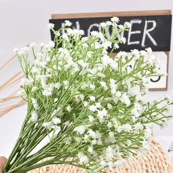 52cm Gypsophila Breath Artificial Fake Flower Autumn Garden Home Decore Wedding Decoration