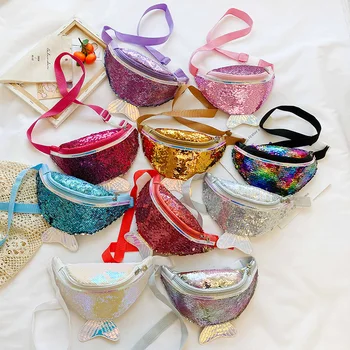 

Fashion Sequins Mermaid Girls Mini Strap Coin Purse Lovely Cute Cartoon Pouch Women Small Wallet Money Bag Kids Birthday Gift