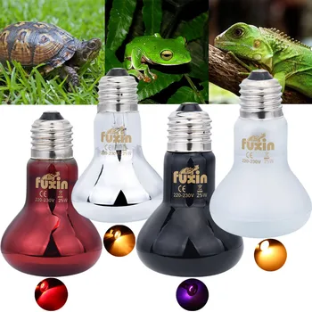 

E27 Pet Heating Lamp UVA Day Night Reptile Lamp Amphibian Turtle Snake Lamp Heat 25W/50W/75W/100W Heat Light AC 220-240V