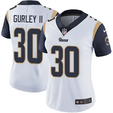 Женские трикотажные изделия из Лос-Анжелеса Todd garley II white Rams