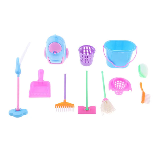 New Style Mini Household Cleaning Tools Furniture For Dollhouse 2