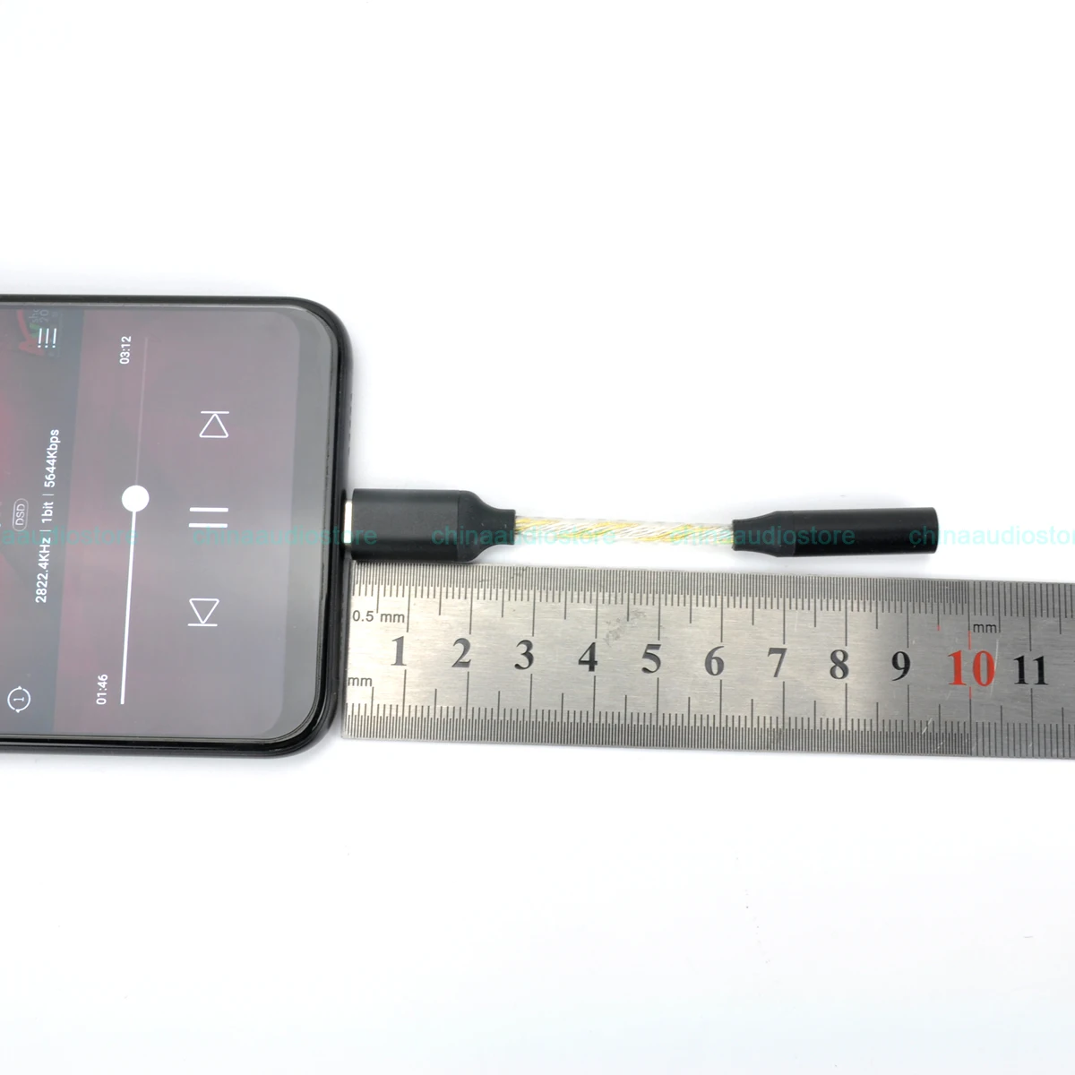 HiFi USB DAC DSD128 32bit 384Khz DSD USB Type C DAC Headphone HTRF 3D Gaming USB DAC