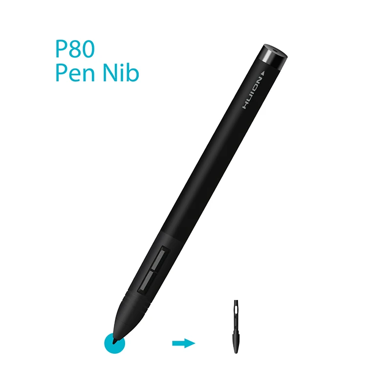 Huion – Support De Stylo Avec 10 Pointes Pour Dessin Digital, Pour Tablette Graphique, PW517, Kamvas 22, Kamvas Pro 24
