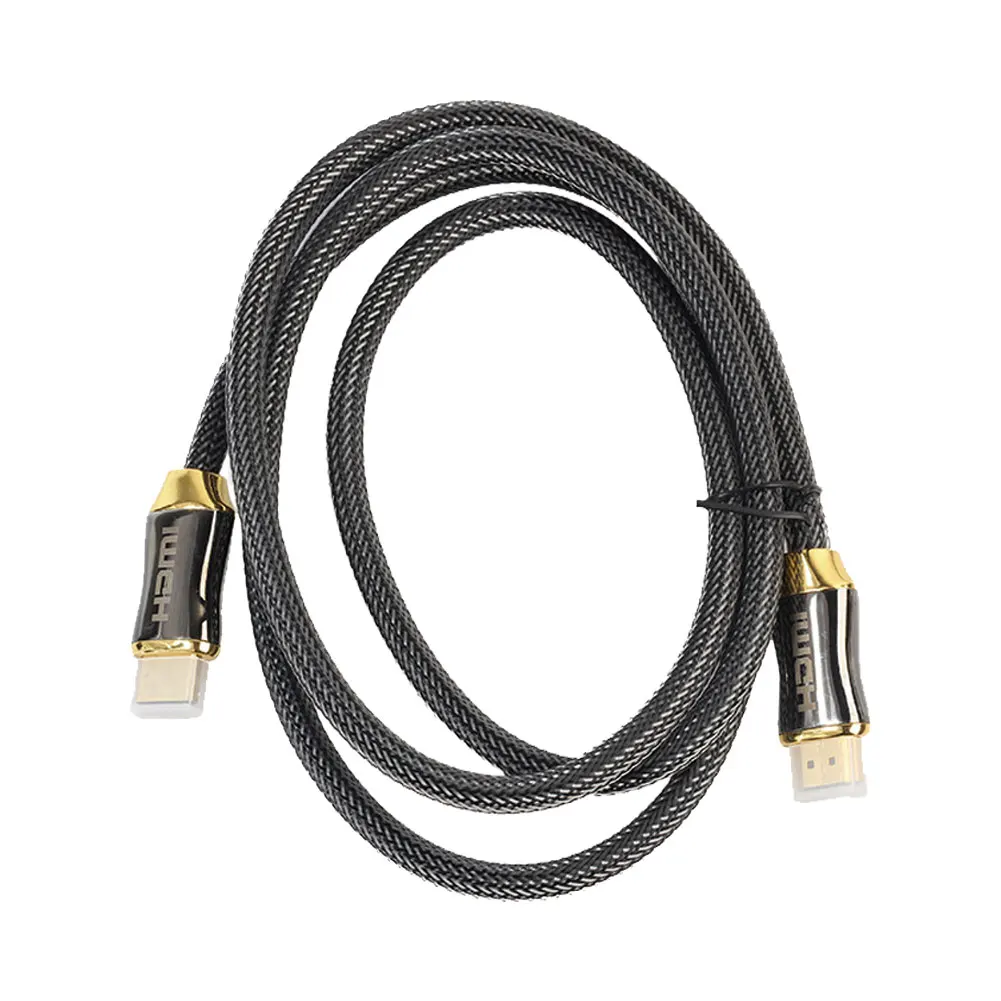 Для HD ТВ проектора Hdmi 2,0 кабель HDMI кабель 4K Ultra HD 60 HZ папа-папа высококачественный позолоченный Соединительный плетеный кабель