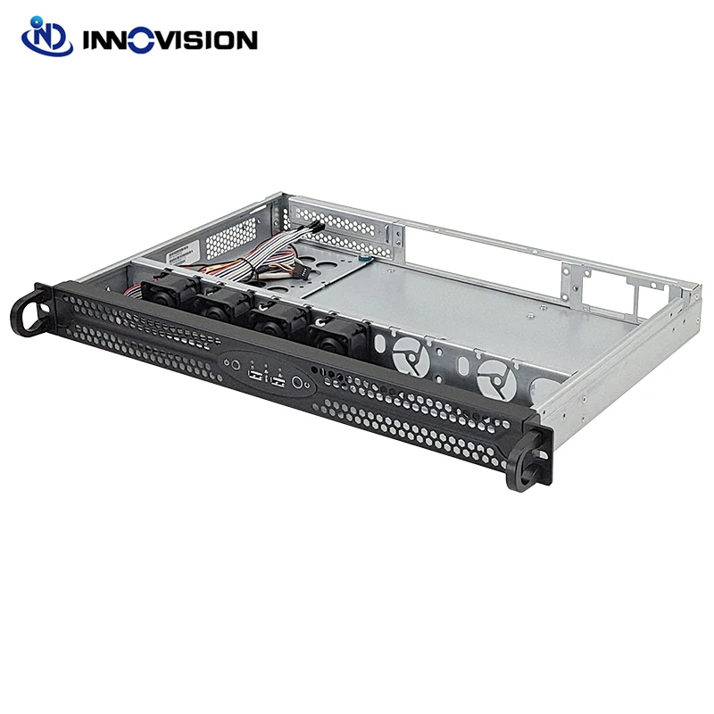 Ultra 1u Rack Server Chassis Suporte Mini-itx Motherboard Profundidade 300 mm Caixa do Computador 1u - Imagem 6