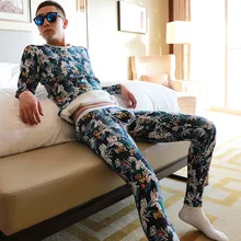 Новая модная мужская теплая зимняя длинная футболка, рукав, кальсоны, хлопок, обтягивающее тело, сексуальное нижнее белье, базовые Топы, футболка, плотная нижняя рубашка