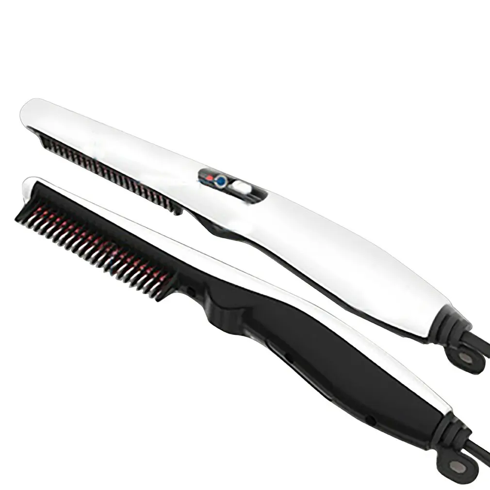 Men Beard Straightener Styler Comb Hair Curling Curler Multifunctional Hair Comb Personal Care Beard Style Comb