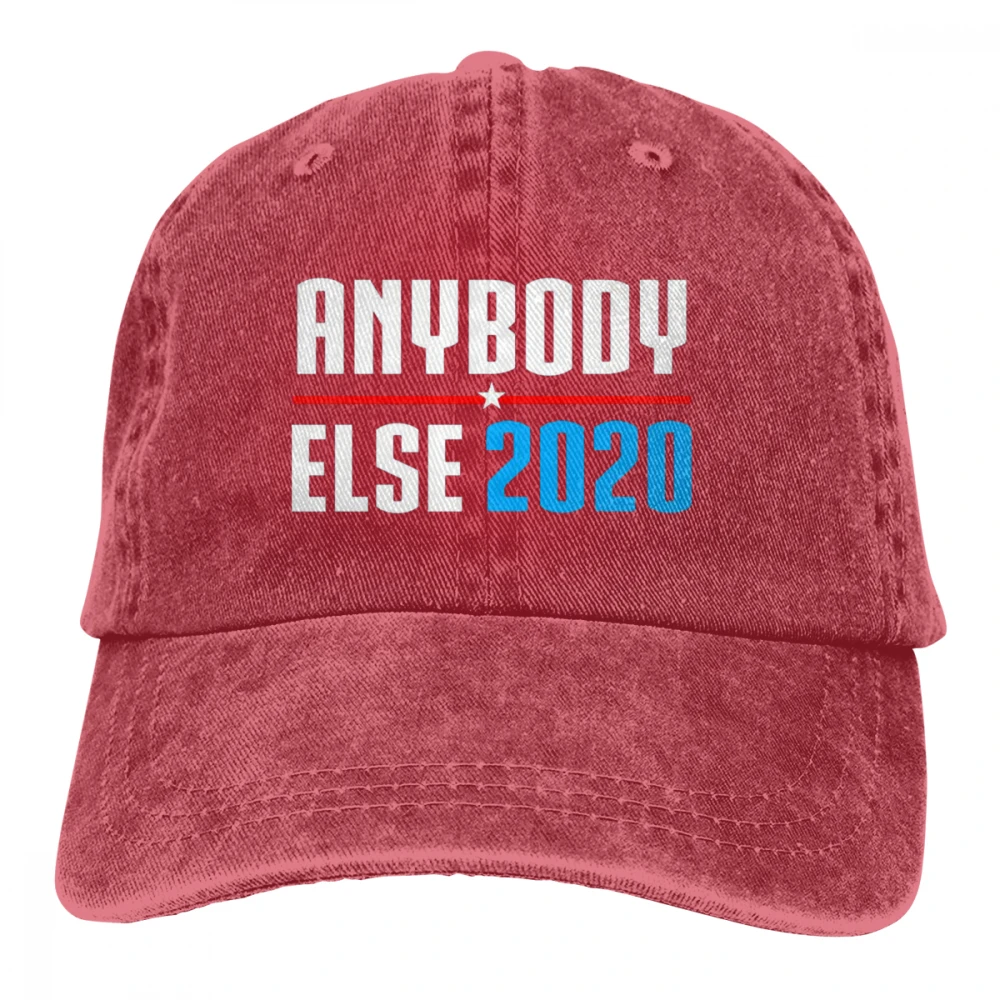 Anyone Else President Casquette черные унисекс Мужские Женские джинсовые бейсболка с ремешком кепки Регулируемая шляпа для гольфа папа