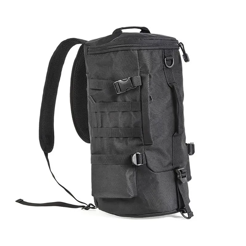 

Multi-function Waterproof Fishing Bag Outdoor Waist Bag Shoulder Spool Lure Storage Bags Cylindrical Fishing Tackle Backpack