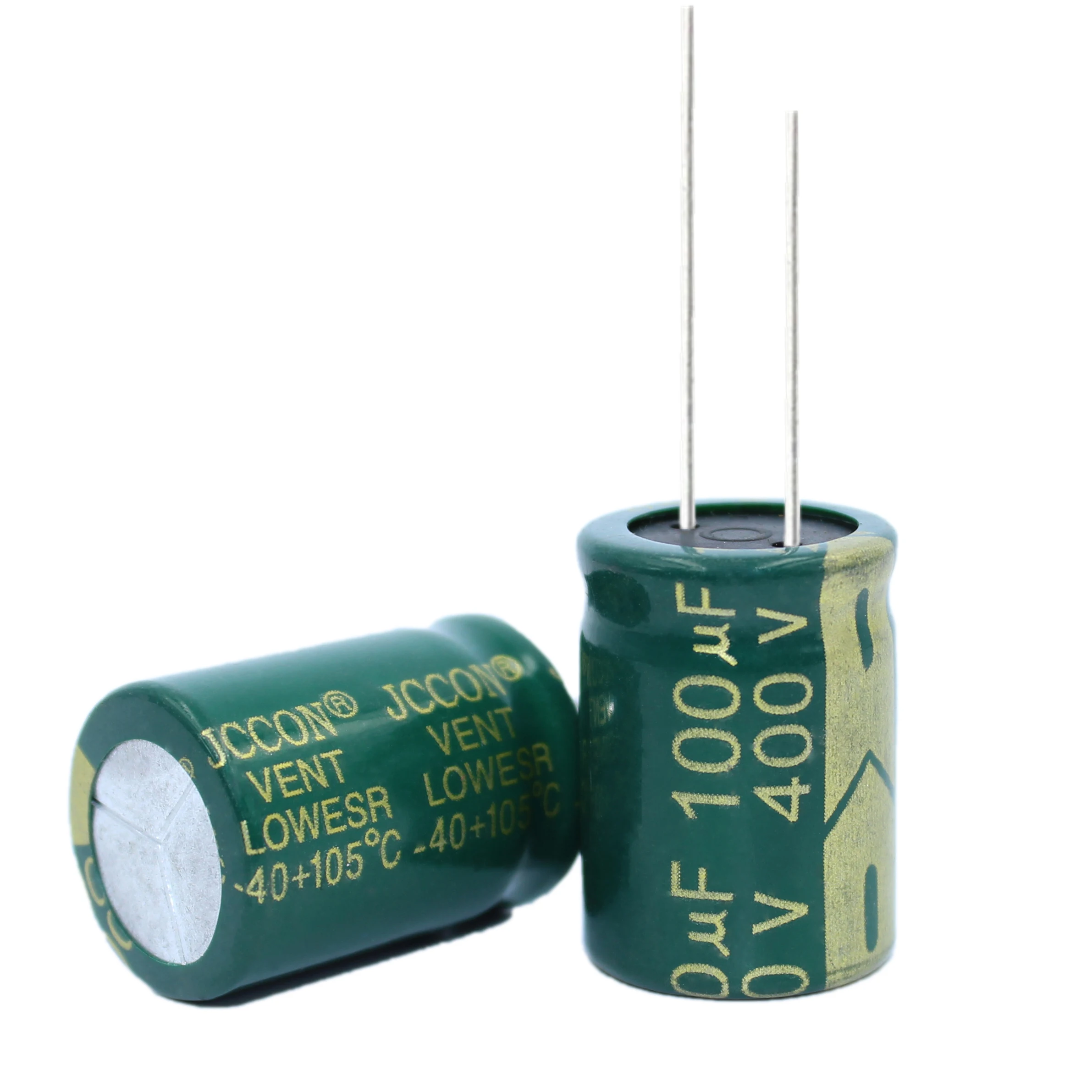 5pcs High frequency low resistance aluminum electrolytic capacitor 400v100UF 100uf400v volume: 16x30 18x25 | Обустройство дома