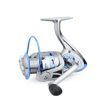 Spinning Reel 12BB+1 Stainless Steel 1000 6000 Right Left Hand Metal Coil Spool Ice Jigging Fishing Reel Spinning Pesca