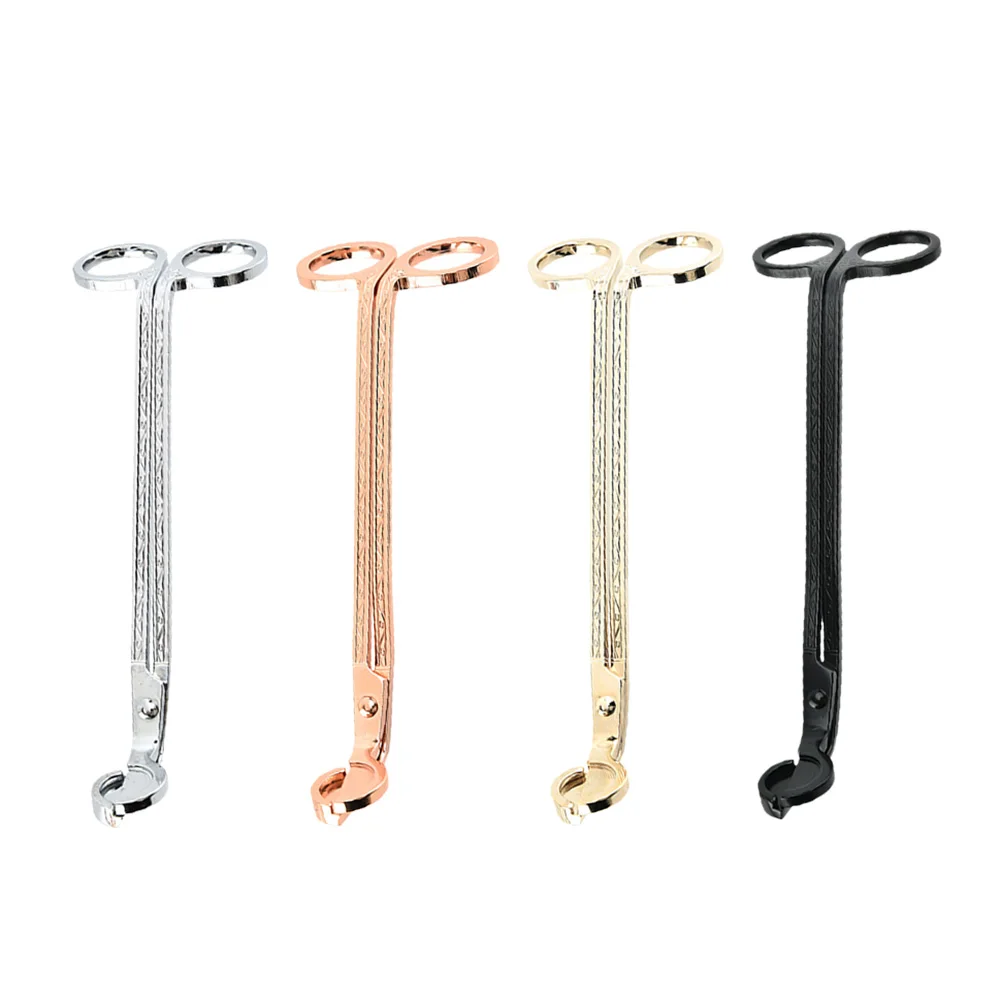 Candle Wick Trimmer Stainless Steel Scissors Cutter Oil Lamp Trim Snuffer Round Head | Дом и сад