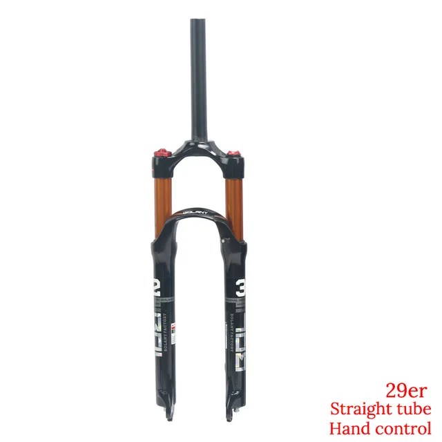 29er Straight Hand Bolany Magnesium Legering MTB Fiets Vork Supension Lucht 26/27. 5/29er дюймовый горный велосипед 32 RL100mm Vork Voor EEN Fiets Accessoi - Цвет: 29er Straight Hand