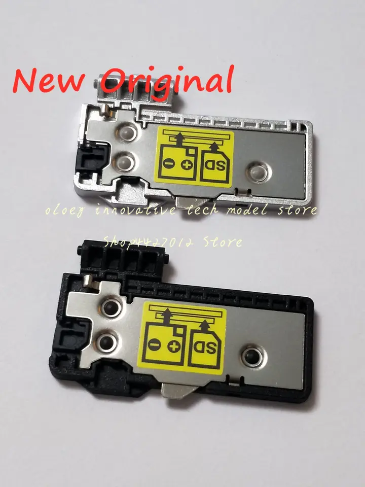 new Repair Parts Battery Cover Door Lid Unit Black For Olympus OM