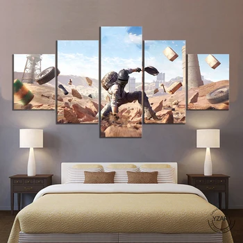 

Shooting Game Poster PUBG Playerunknowns Battlegrounds Canvas Paintings Wall Art for Home Decor