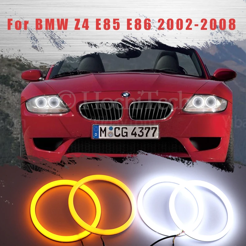 Светодиодный SMD хлопковый светильник Switchback Angel Eye Halo Ring DRL Kit для BMW Z4 E85 E86 2002-2008 |
