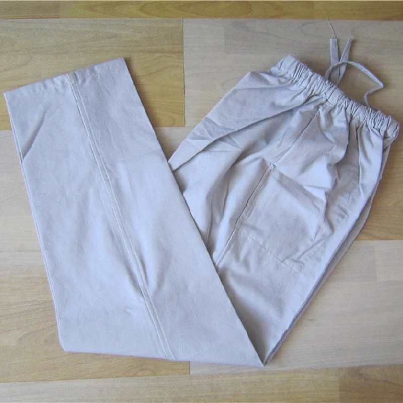 100-Cotton-Chinese-Traditional-Men-s-Kung-Fu-Pants-Wu-Shu-Tai-Chi-Elastic-Waist-Loose (2)