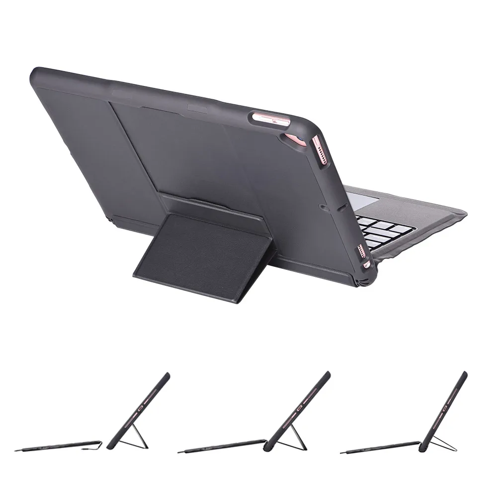 Клавиатура США для iPad 10 2 2019 Air 3 5 2017 Pro Bluetooth клавиатура планшета с кожаным чехлом и