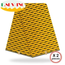 Анкара африканская вощеная ткань принтом 12 ярдов хлопок настоящий голландский воск Гана нигерийский стиль для шитья африканские платья одежда 05