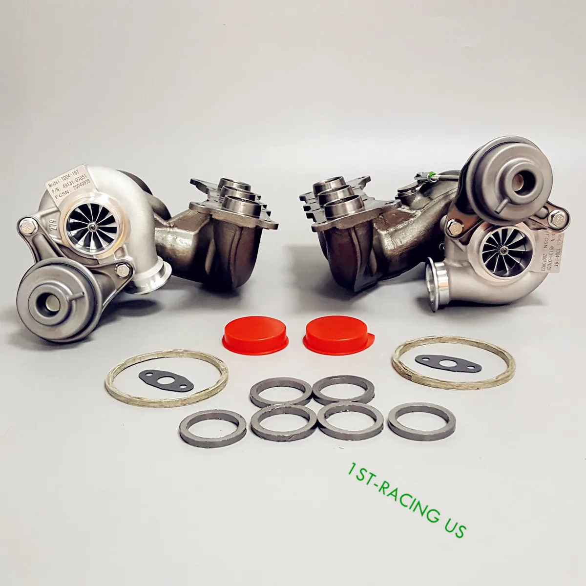 900HP заготовки 11 лезвие TD04L-19T Twin Турбокомпрессоры для 08-10 BMW N54 135i 335i 335XI 535I Z4 E90 E92 E93