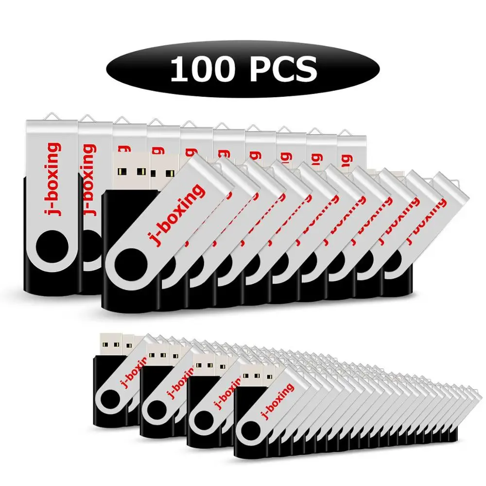 J boxing 100PCS 8GB USB Flash Swivel Pendrive Metal Flash Drive USB Memory Stick Pen Drives 1 J boxing 100PCS 8GB USB Flash Swivel Pendrive Metal Flash Drive USB Memory Stick Pen Drives 4